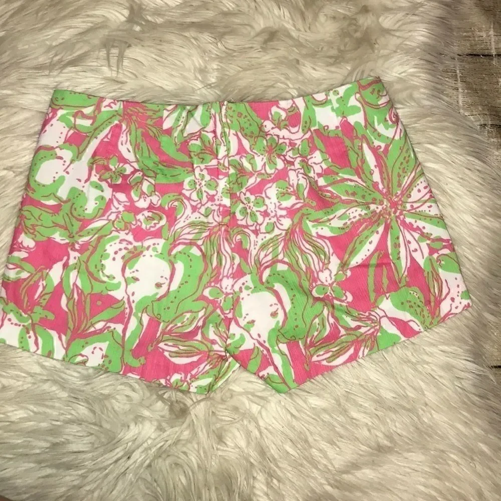 Lilly Pulitzer Liza Shorts Hotty Pink